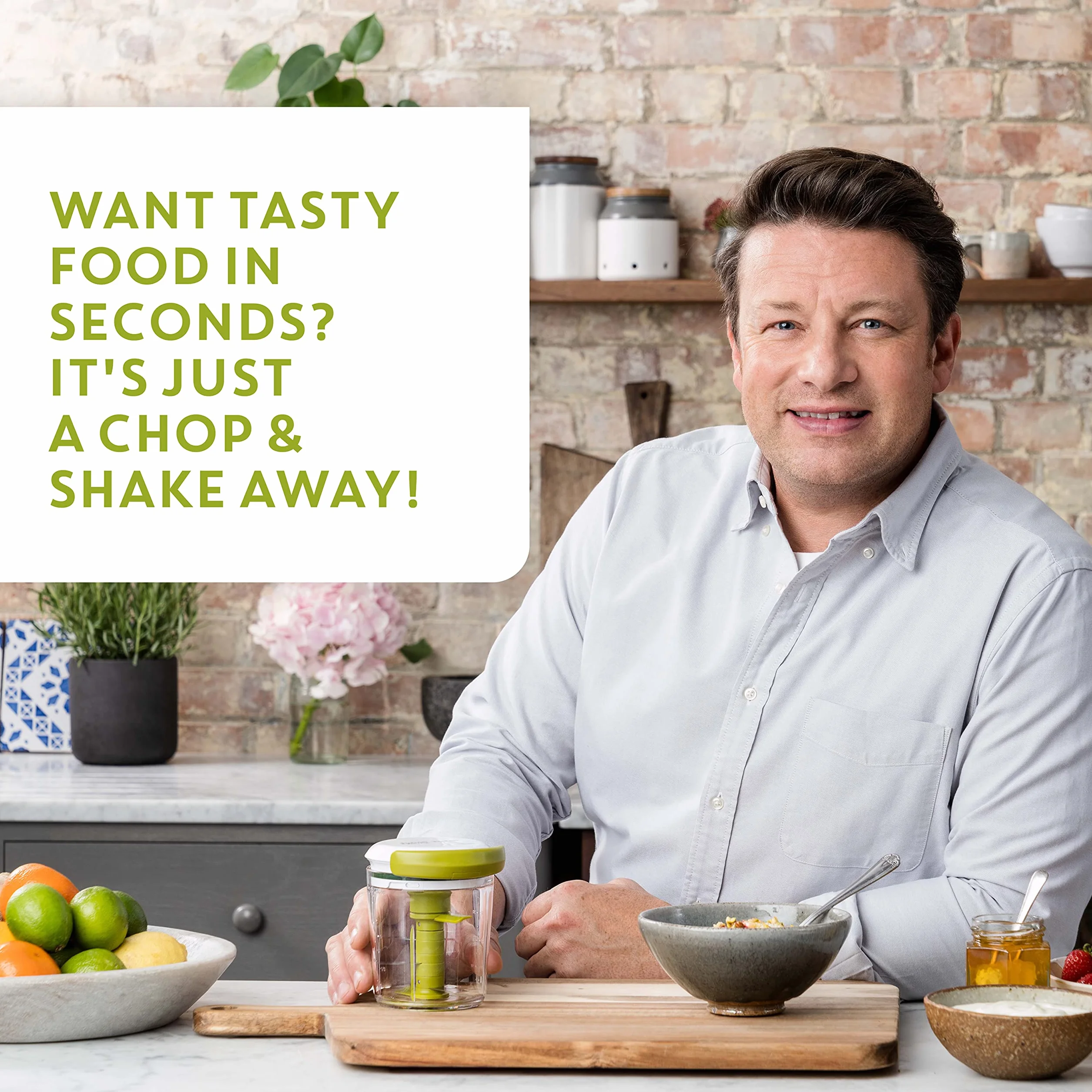 Tefal Jamie Oliver Rozdrabniacz Uniwersalny, Wielokolorowy, 450 ml