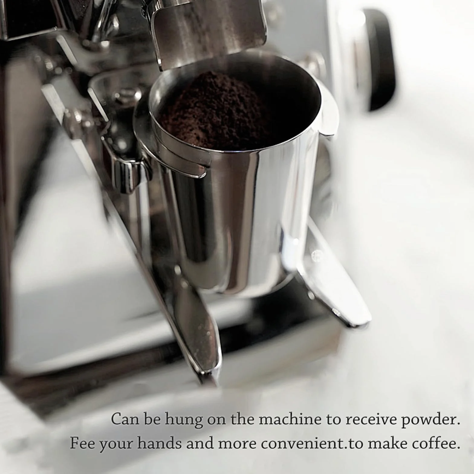 Kubek do dozowania 54 mm, lejek do kawy espresso pasuje do uchwytu filtra barista 54 mm, kubek do kawy, akcesoria do kawy espresso, do baristy, domu, kawiarni