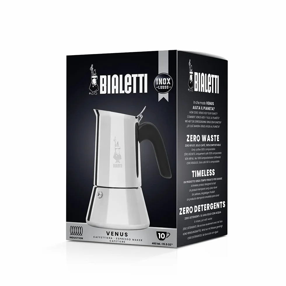Bialetti New Venus Kawiarka, Srebrny, 230.0W 220.0V