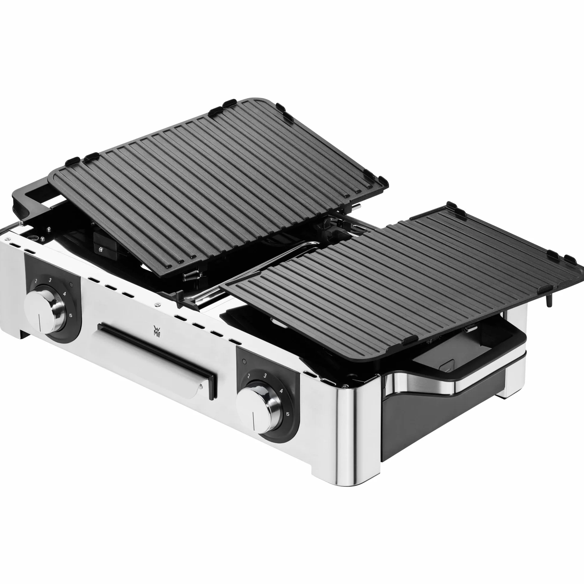 Wmf Compact Grill Elektryczny, Czarny/Srebrny, 28 x 50 cm