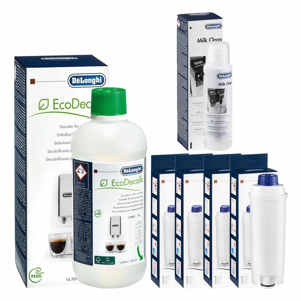 DeLonghi zestaw do pielęgnacji ekspresów do kawy