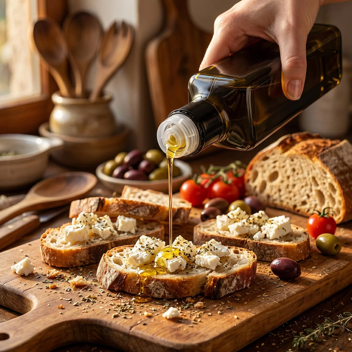 20 sztuk szklanych butelek Marasca 500 ml w kolorze oliwkowym z zamknięciem Guala – na oliwę z oliwek, ocet i oliwę