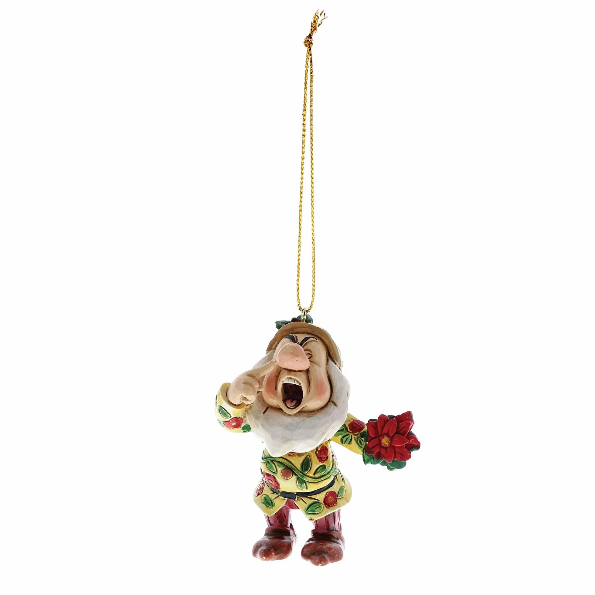Disney Traditions Sneezy wisząca ozdoba, biała