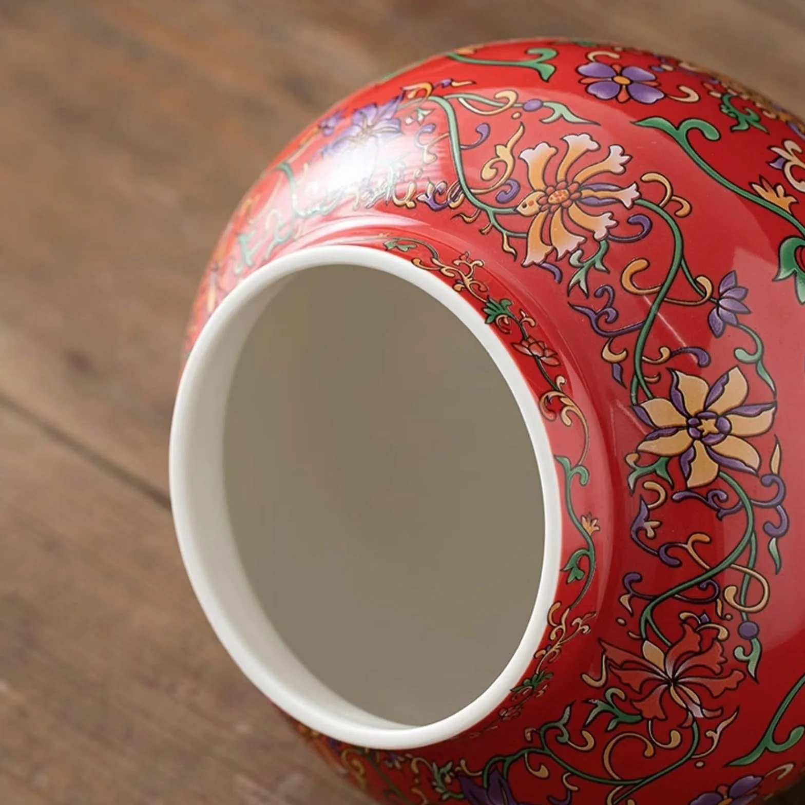 Praktyczny Luksusowy klasyczny emaliowany ceramiczny pojemnik na herbatę | Czarna herbata Zielona herbata Uszczelniający słoik Słoik do przechowywania w gospodarstwie domowym(Yellow)