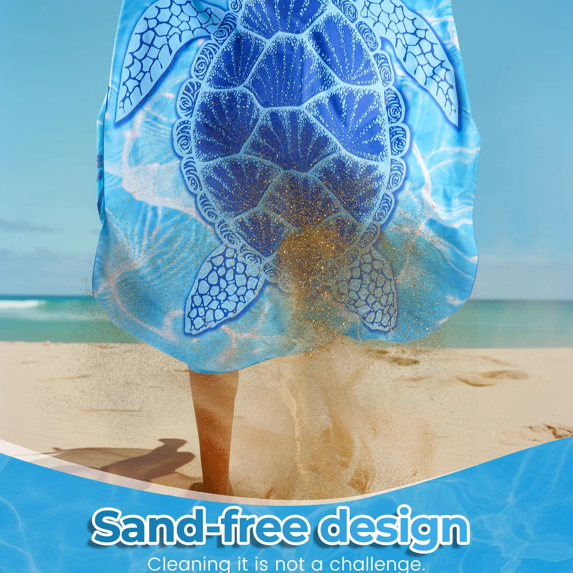 Ręcznik plażowy xxl 200x145 cm, duży, szybkoschnący ręcznik z mikrofibry, ręcznik kąpielowy bez piasku, koc plażowy, ręcznik plażowy damski