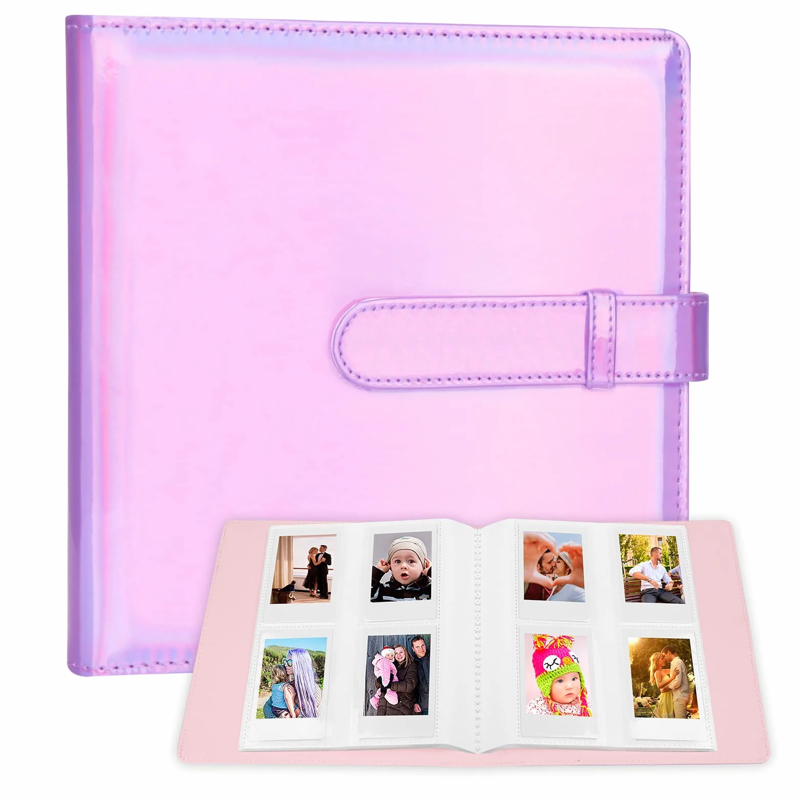 256 Photos Album for Fujifilm Instax Mini Camera, 2x3 Photo Album Book for Fujifilm Instax Mini 11 12 evo 9 90 70 40 8 Instant Camera