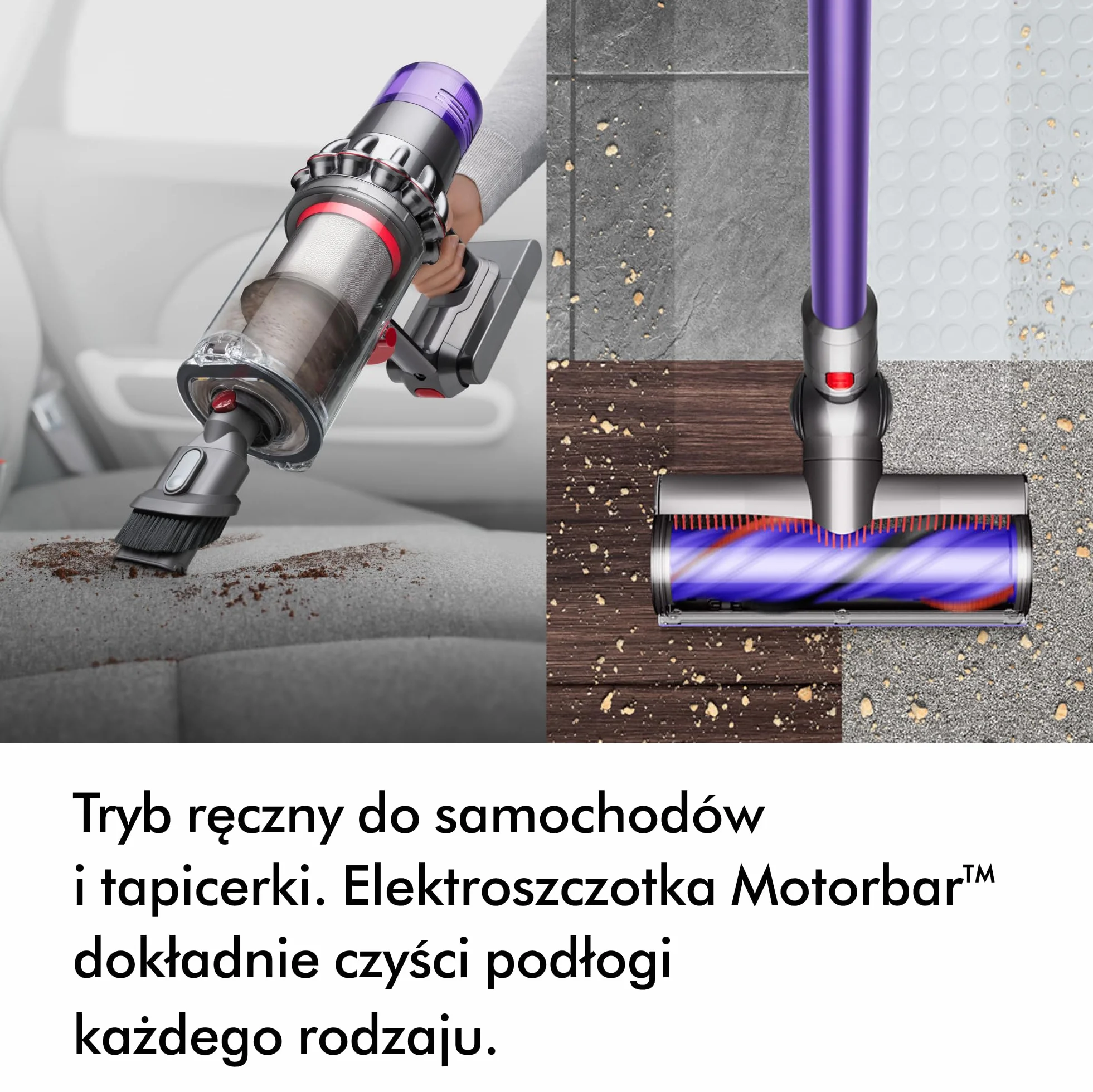 Bezprzewodowy odkurzacz pionowy Dyson V11™ Advanced (Nikiel/Fiolet)
