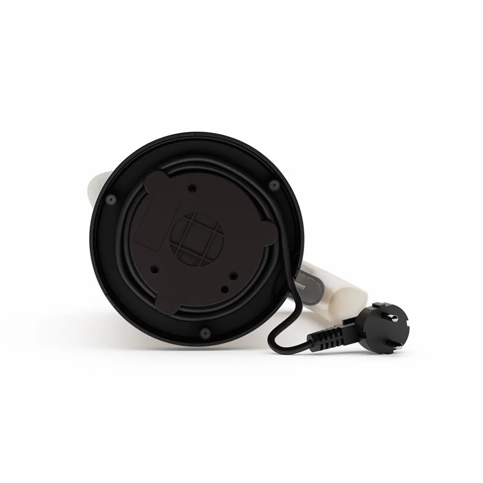 Princess czajnik elektryczny Wave 1,7 l, bezprzewodowy 360°, 2200 W, nie zawiera BPA, ochrona przed gotowaniem i przegrzaniem, wskaźnik poziomu wody, odłączany filtr, automatyczne wyłączanie, kabel