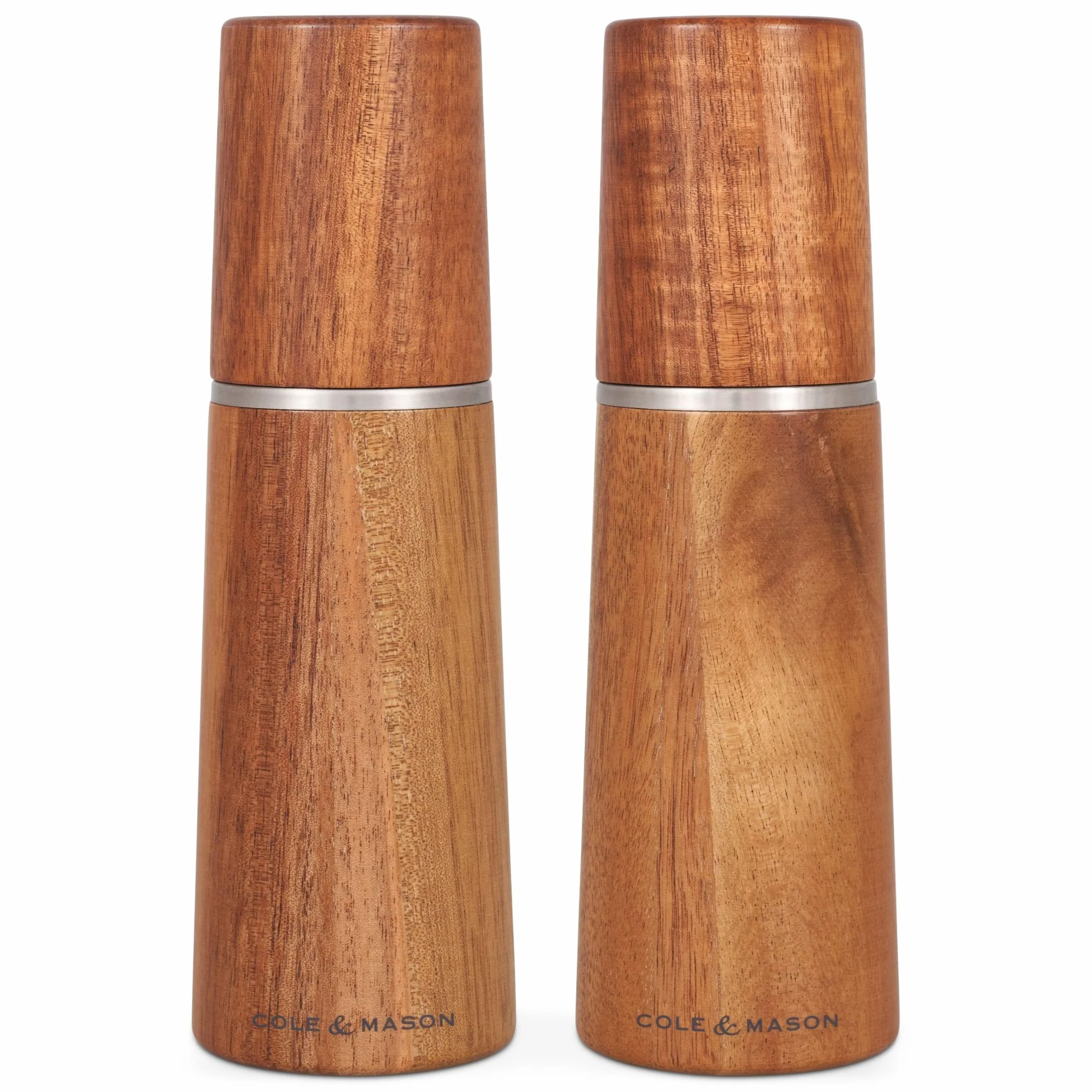 Cole & Mason Marlow zestaw młynków do soli i pieprzu akacjowego 185 mm