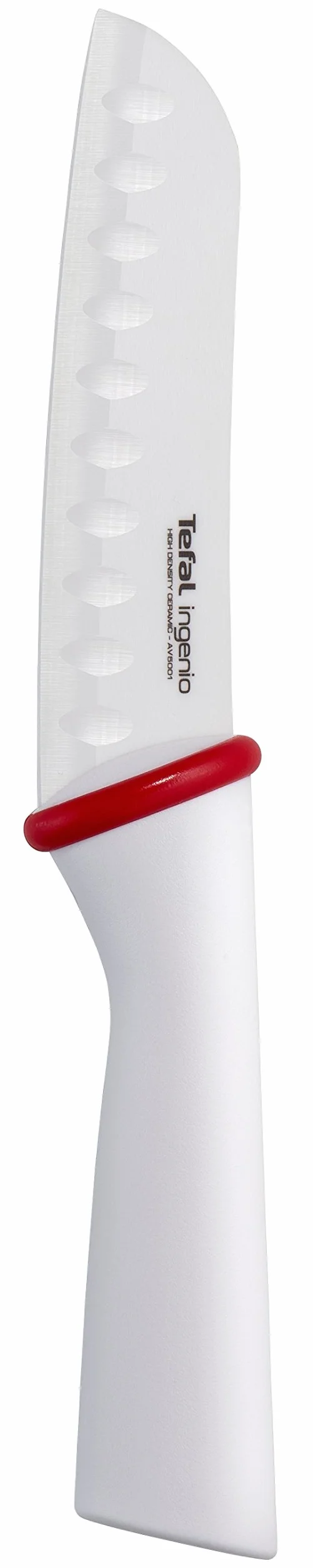 Tefal K15304 Ingenio ceramiczny nóż Santoku, 13 cm, biały