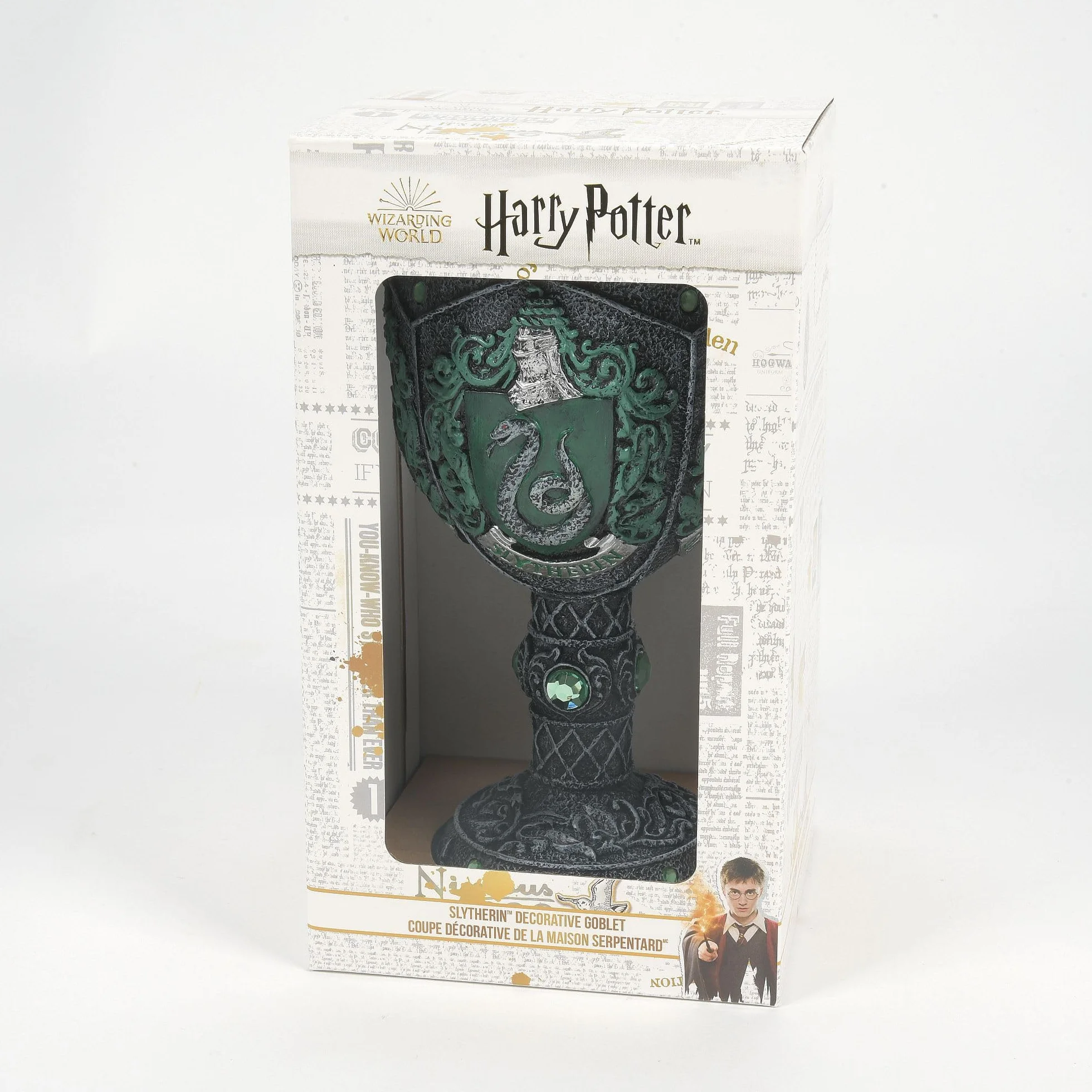 Wizarding World Of Harry Potter Slytherin dekoracyjny goblet