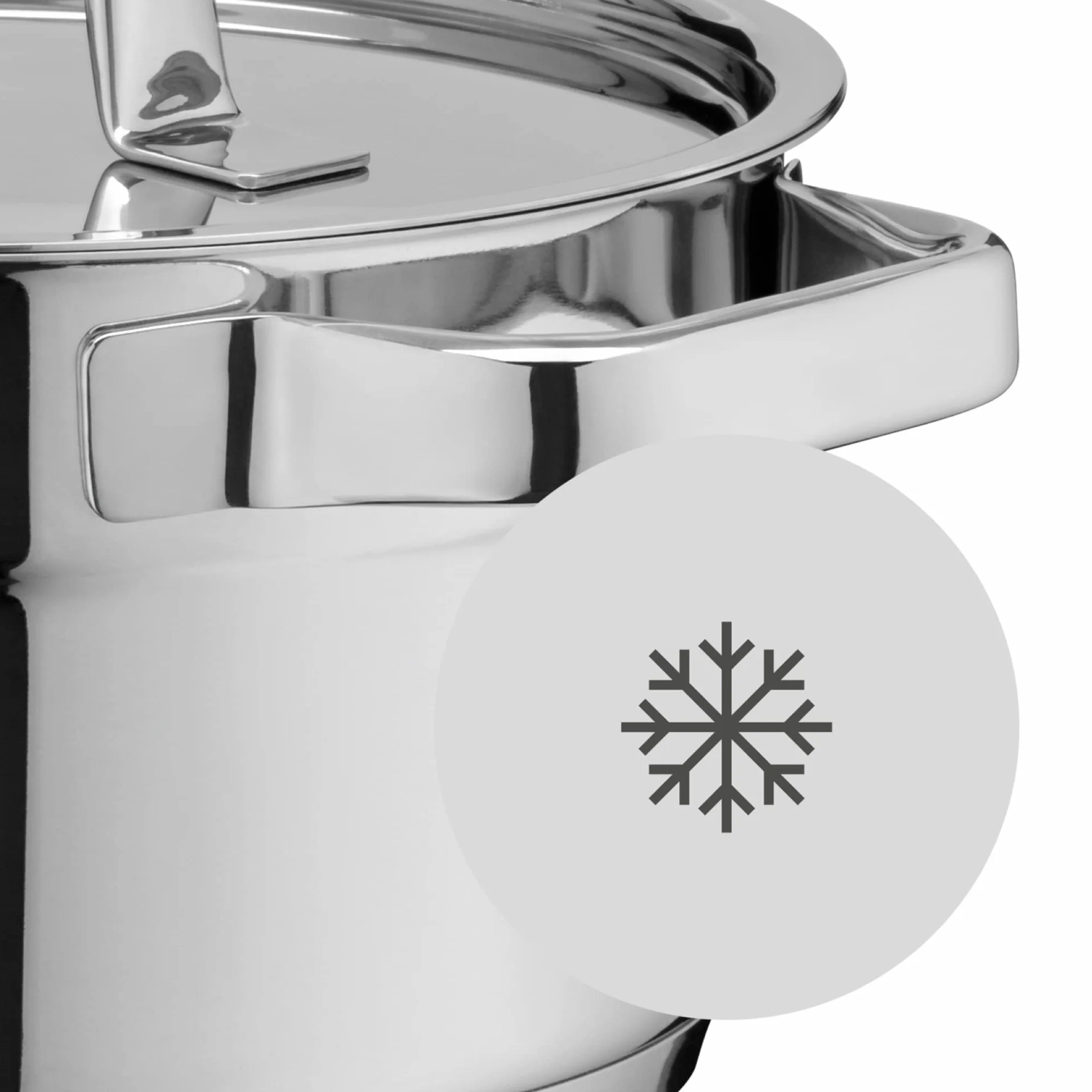 WMF Compact Cuisine parowar do warzyw/ziemniaków 20 cm, wkład parowy do garnków, wkładka na parze ze stali szlachetnej Cromargan, nadaje się do mycia w zmywarce