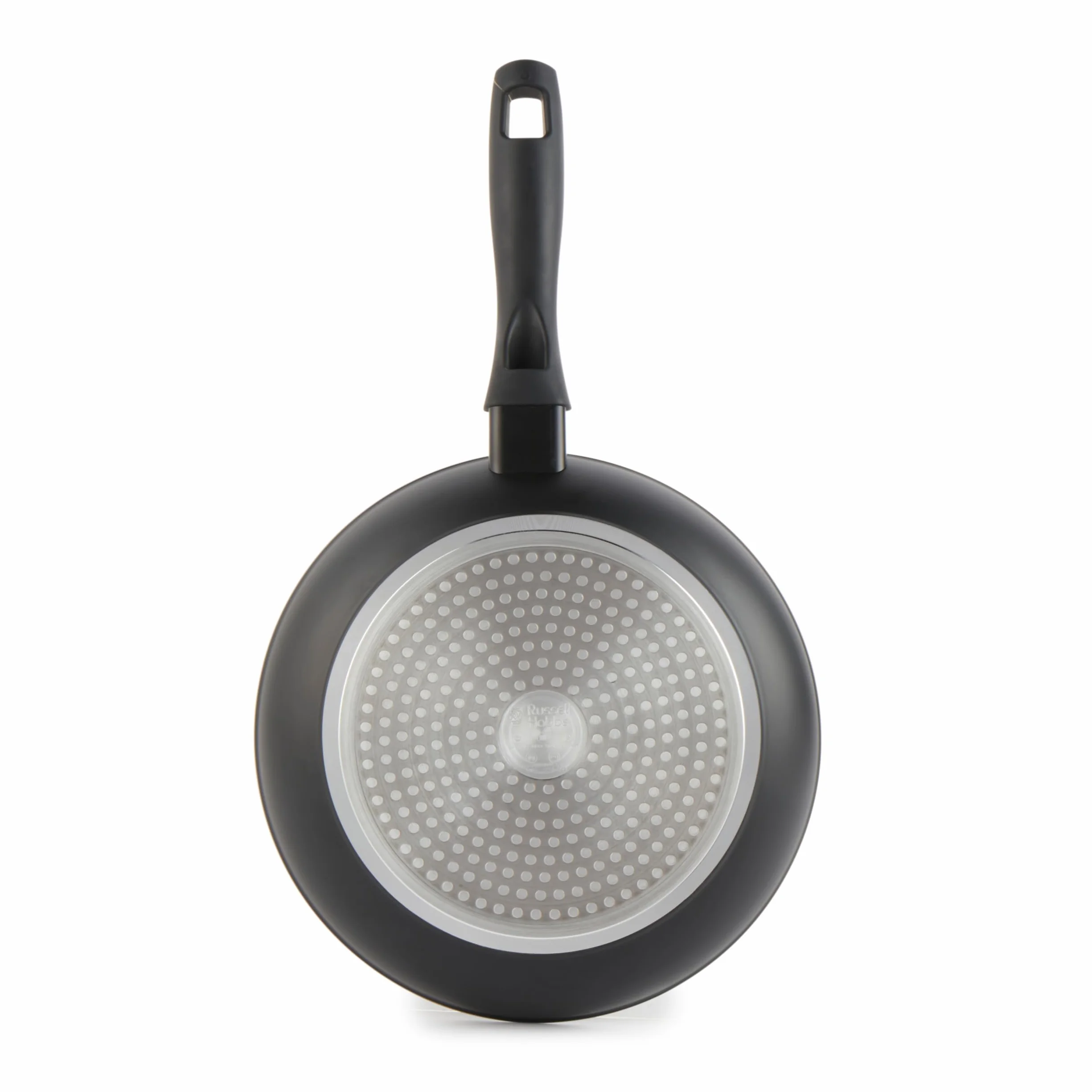 Russell Hobbs RH02799EU7 Frying Pan, Non-Stick, Induction Hob Suitable Cooking Pan, Cook With Little or No Oil For Healthy Meals, Soft Grip Handle, Metallic Marble, Strong Forged Aluminium, 24 cm