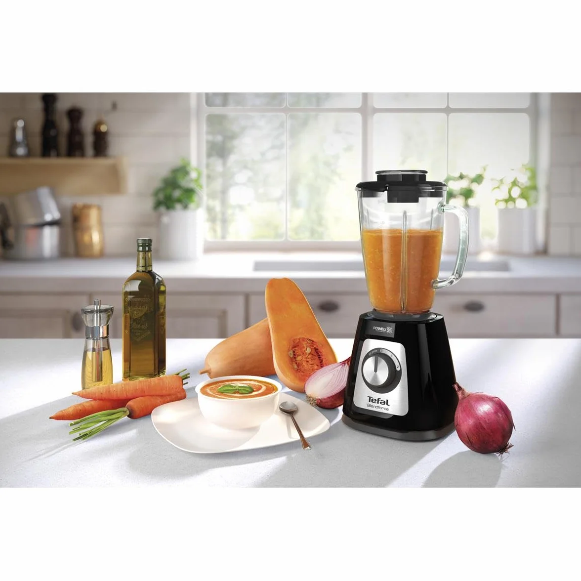 Tefal BL4358 BlendForce II Mikser Stojący 800 W 1250 L Czarny
