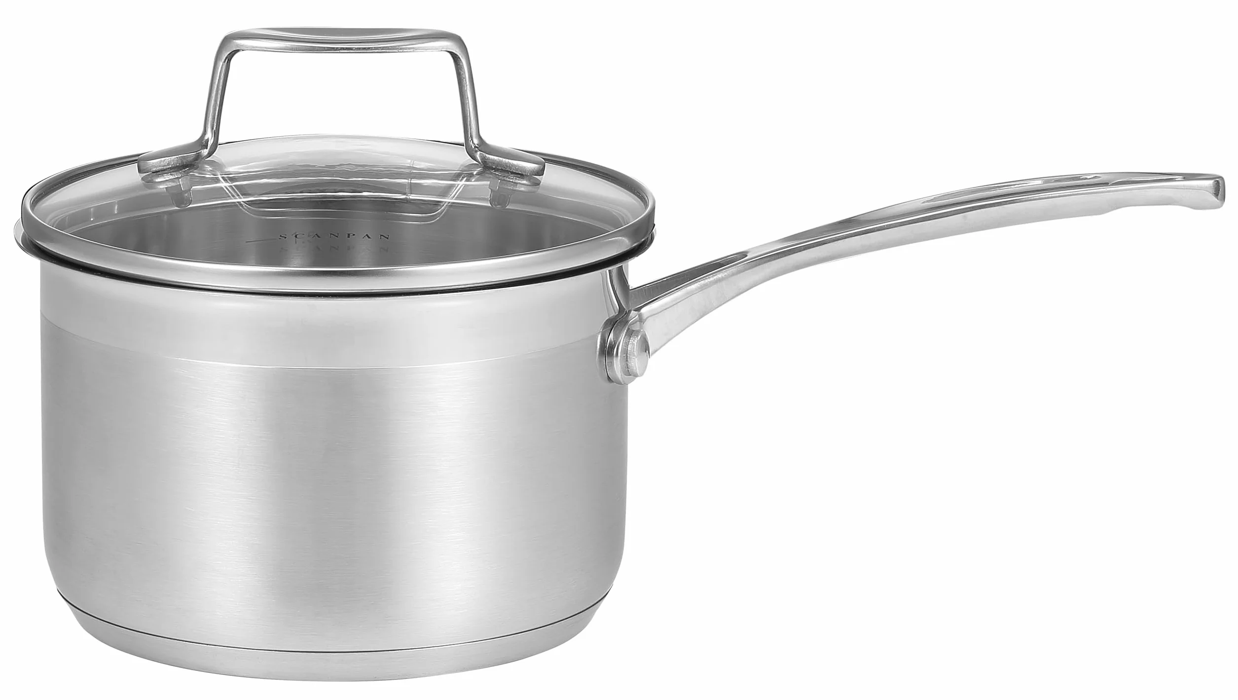 SCANPAN Impact sc71060000 – 1,2 l – 1,8 l stal nierdzewna zestaw 3 garnków z pokrywką 2,5 l