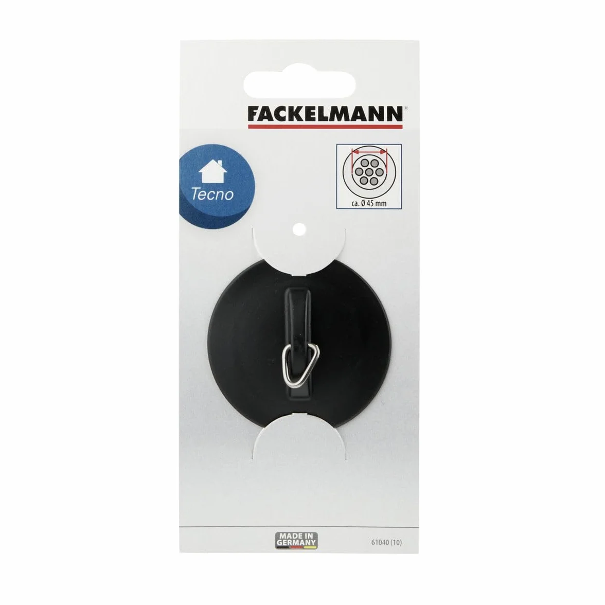 Korek do umywalki średnica 6 cm Fackelmann