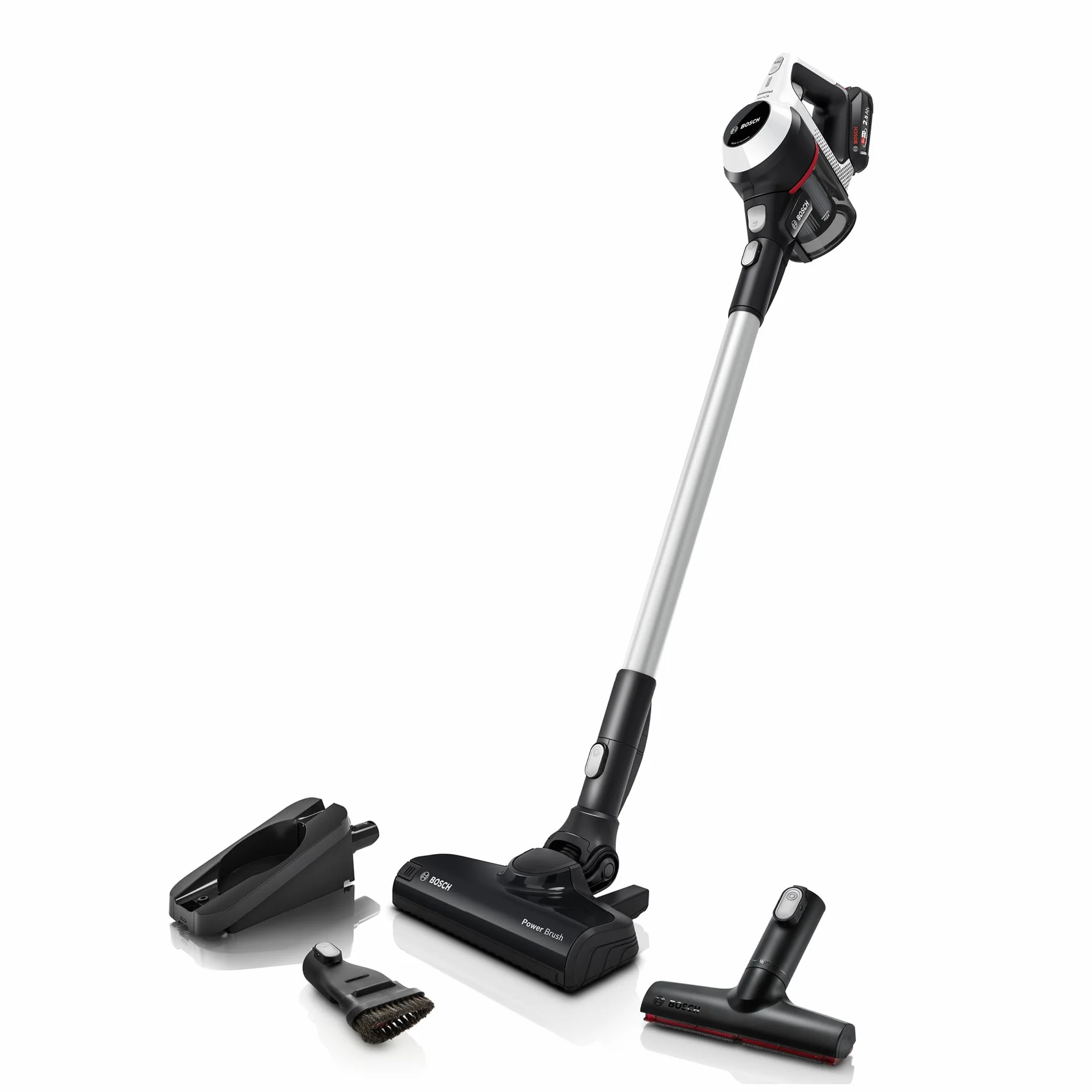 Bosch Unlimited BCS611AM Series 6 odkurzacz bezprzewodowy biały