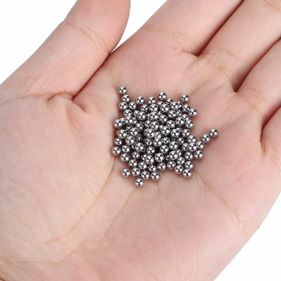 Kulki Czyszczące do Karafki, 500 Szt. Kulki Czyszczące Wielokrotnego Użytku 3 Mm do Butelek Wina Kulki do Czyszczenia Butelek ze Stali Nierdzewnej 304 Kulki do Czyszczenia Kieliszków do Wina Kulki do