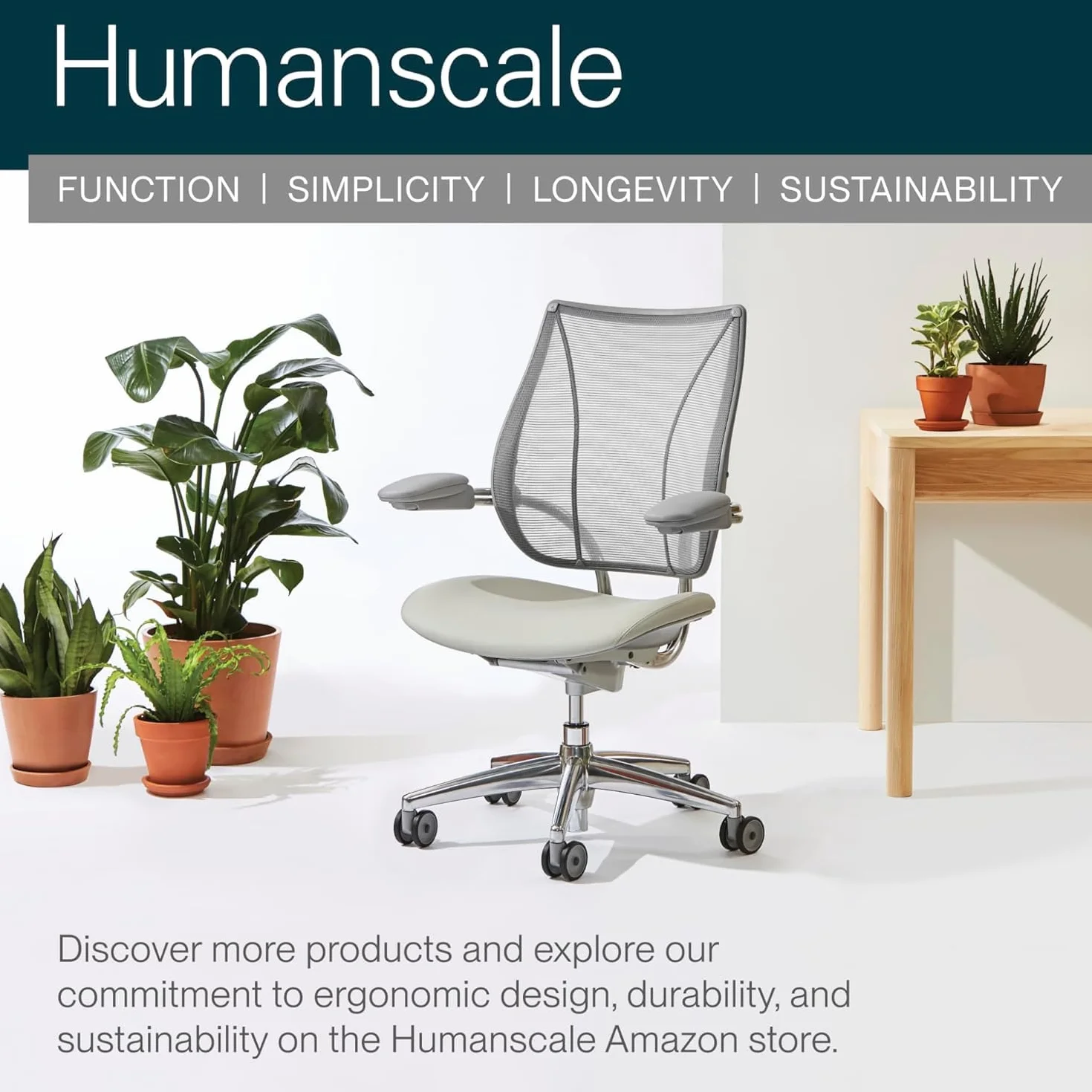 Humanscale Podnóżek maszynowy FM 300 (naturalny) od Humanscale
