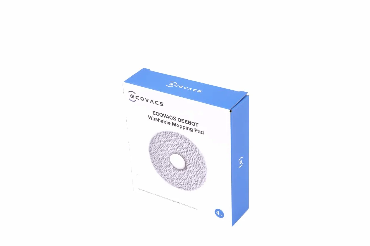 ECOVACS Ściereczki do czyszczenia wielokrotnego użytku, do robota odkurzającego DEEBOT T30 PRO Omni / T30 Omni, 2 sztuki, oryginalne akcesoria