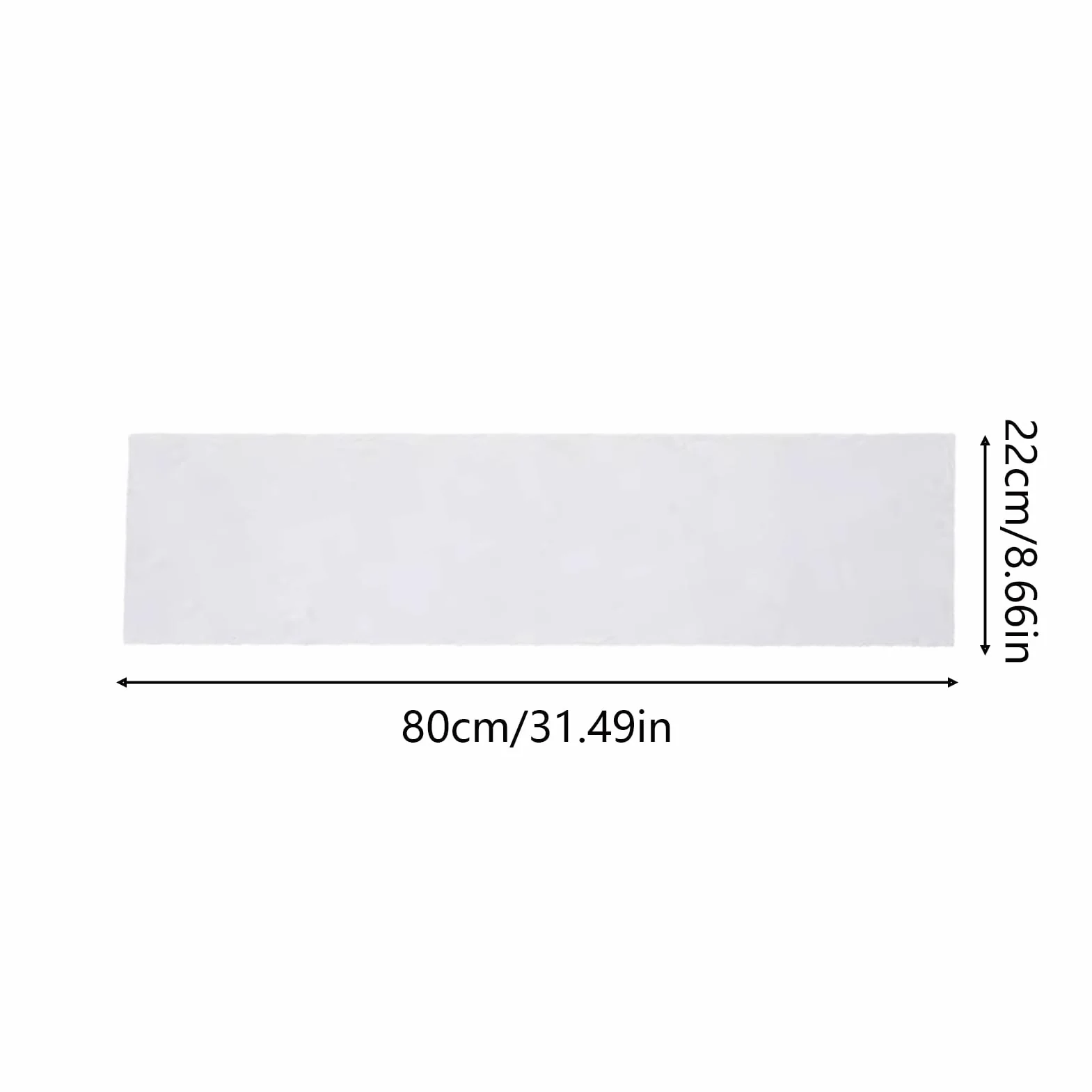 Filtry do klimatyzacji - 5 sztuk 22 cm x 80 cm bawe?na z nanow?ókien - Filtry do kratek wentylacyjnych domu - u?ytku wewn?trznego w domu, sypialni, kuchni, biurze, szkole, klasie, akademiku i