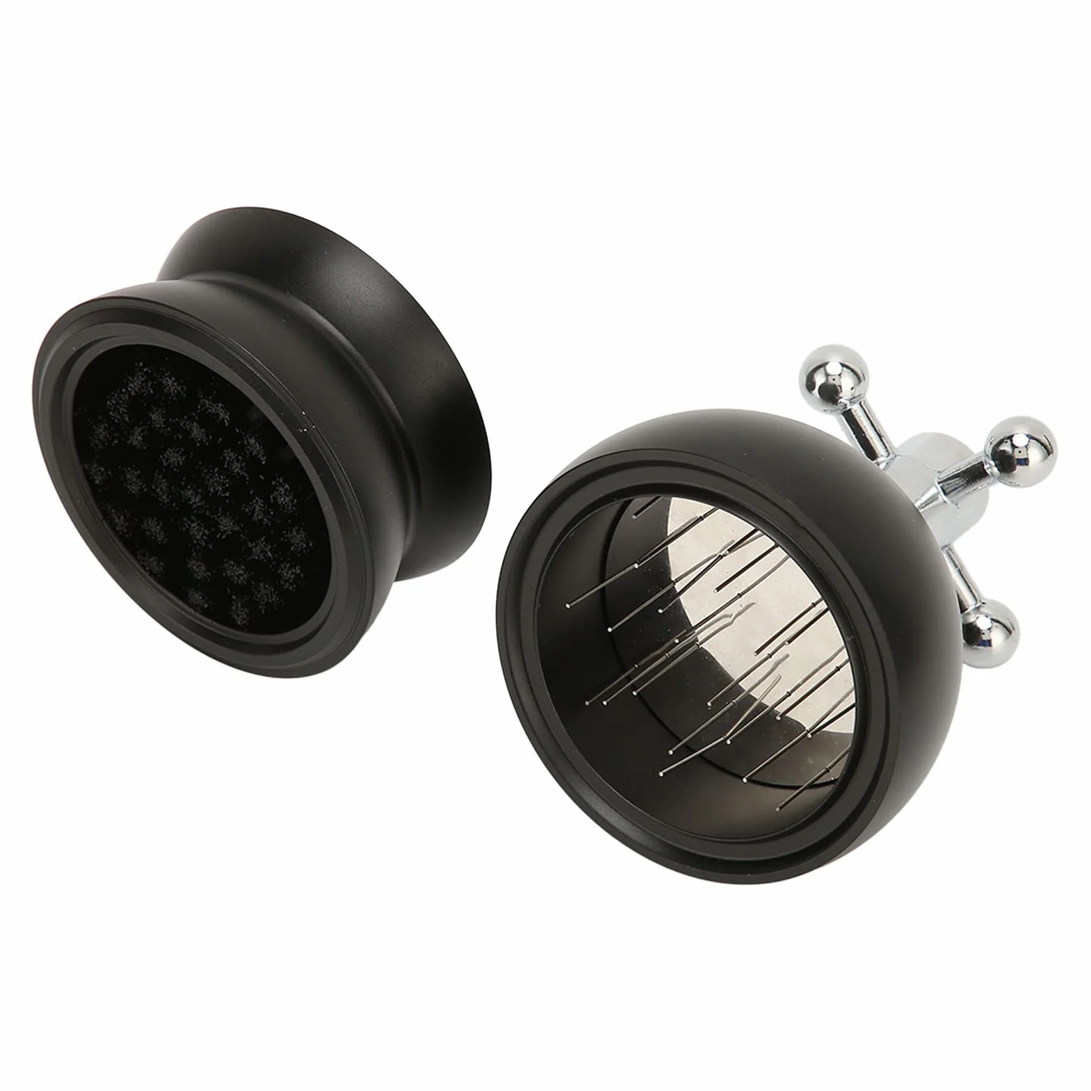 Narzędzie do Dystrybucji, Zestaw Ubijaków do 58 Mm Metalowy Dystrybutor Kawy Mielonej, Podwójne łożysko Igły Ręczny Ubijak do Kawy Dystrybutor Igły do ​​ z Obrotowym Uchwytem