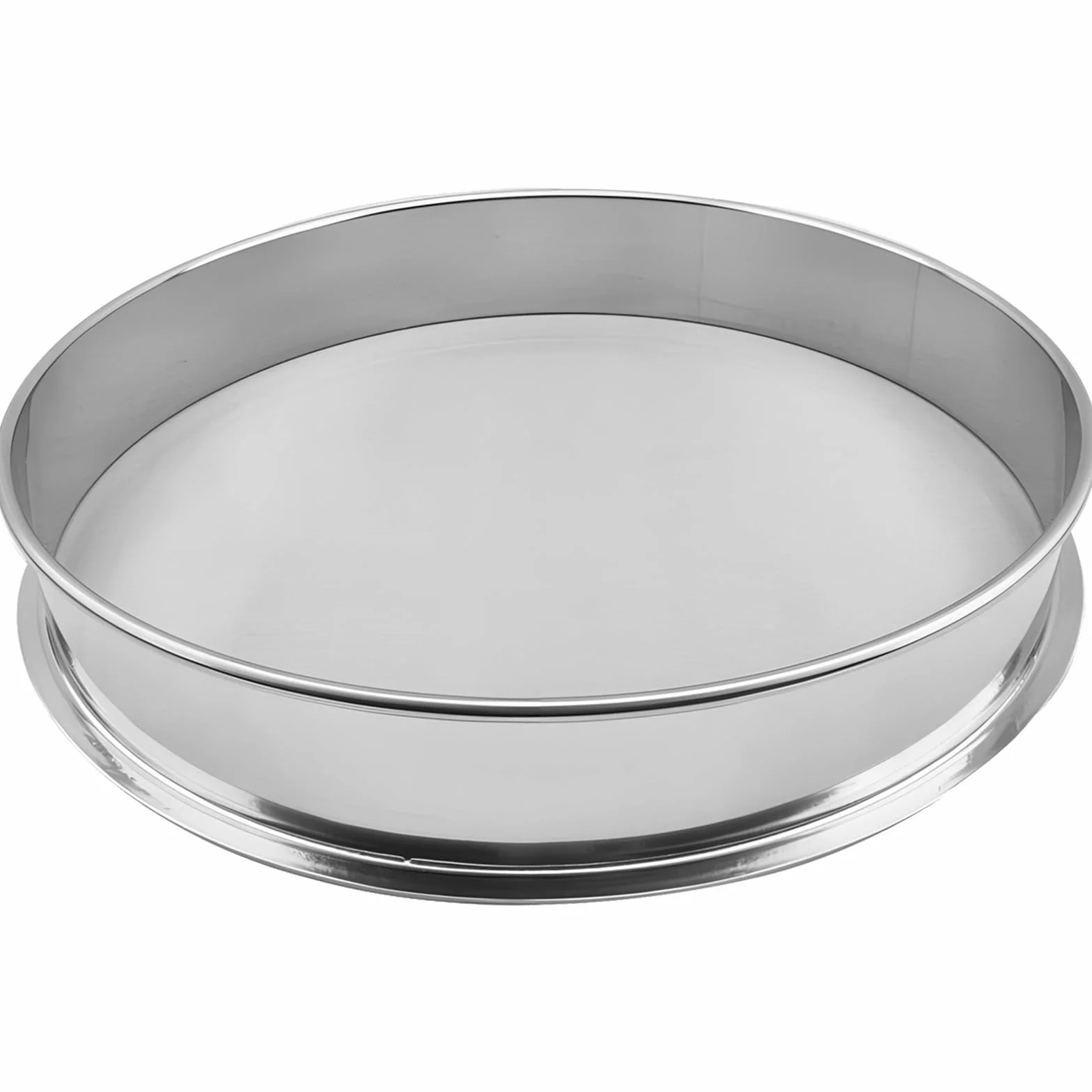 Przesiewanie przypraw, cukru, mąki w kuchni, sitko o drobnych oczkach do pieczenia, 30 cm przesiewacz mąki ze stali nierdzewnej, 100 oczek o wysokiej gęstości