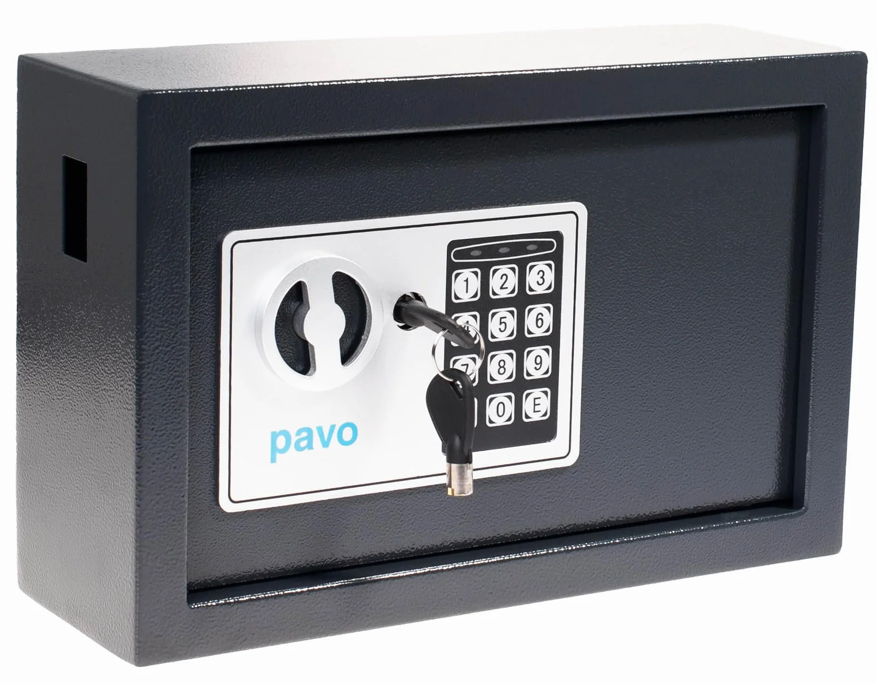 PAVO – Wysokiej Klasy Sejf na 20 Kluczy z Brelokami, Solidna i Bezpieczna Szafka (310 × 200 × 100 mm) - 8002696