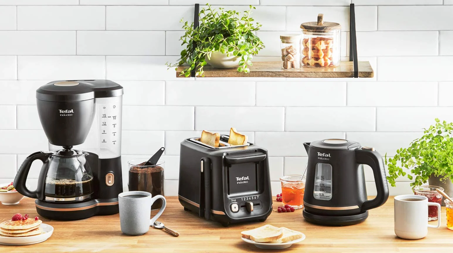 Tefal Ekspres do Kawy, Czarny, 1000 W