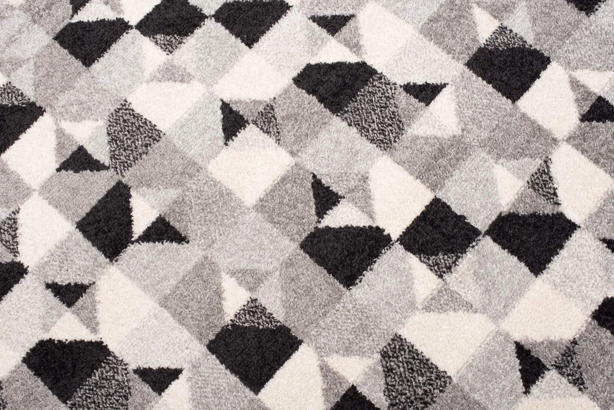 Tapiso LAZUR dywan do salonu, krótkie runo, nowoczesne wzornictwo, geometryczne figurki, kolor czarny, szary, kremowy, sypialnia, Ökotex 300 x 400 cm