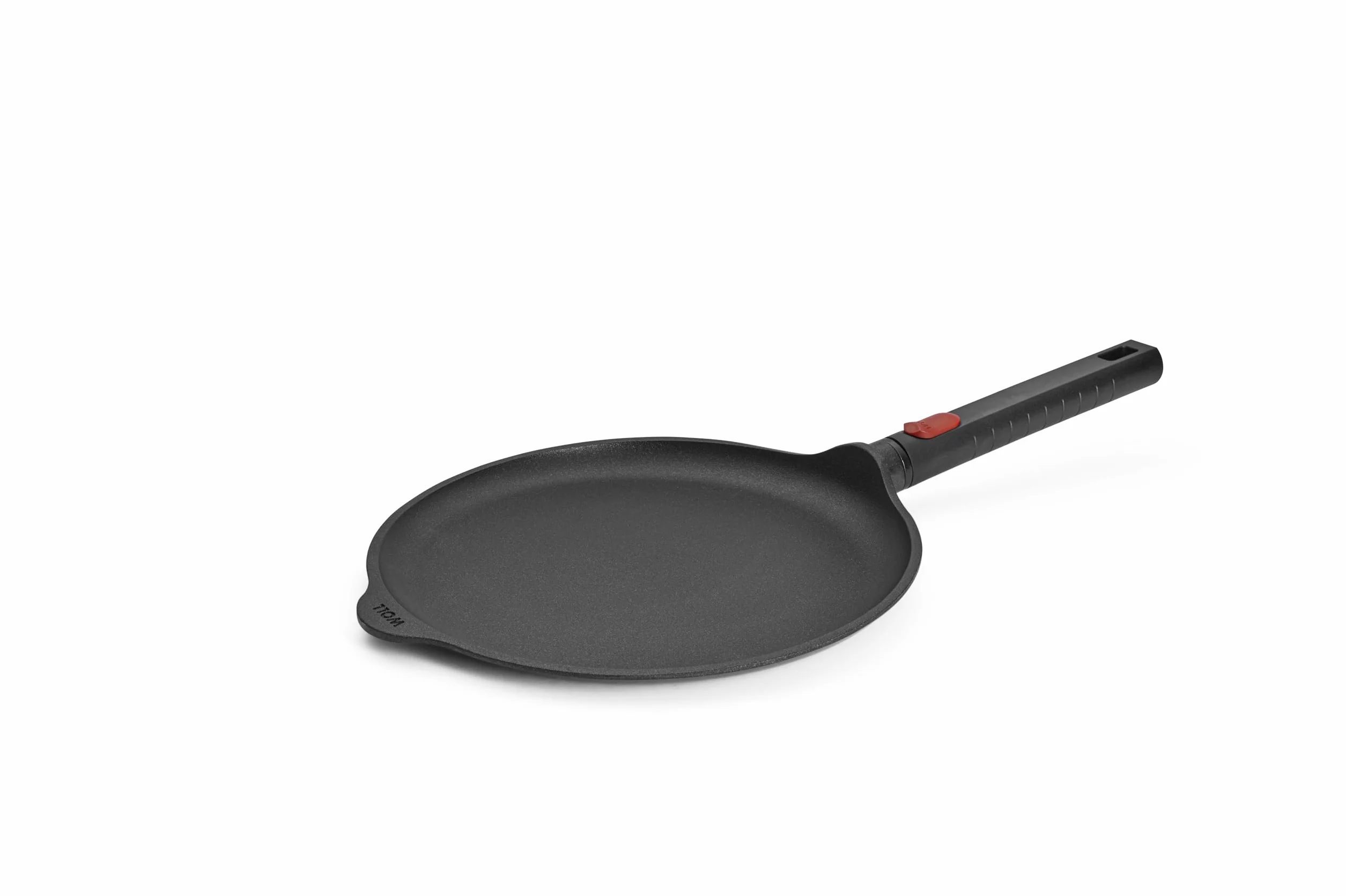 Woll Eco Logic QXR patelnia do naleśników, indukcyjna, Ø 26 cm, ze zdejmowanym trzonkiem, nadaje się do wszystkich rodzajów kuchenek, bez PFA, powłoka nieprzywierająca, odlew aluminiowy, powłoka