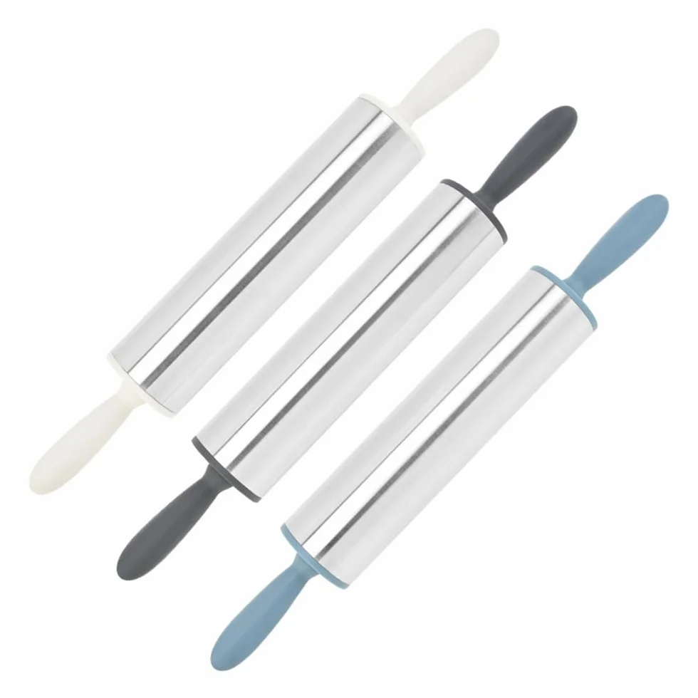 Wałek do ciasta, Pierogi ze stali nierdzewnej do pieczenia w domu(Grey)
