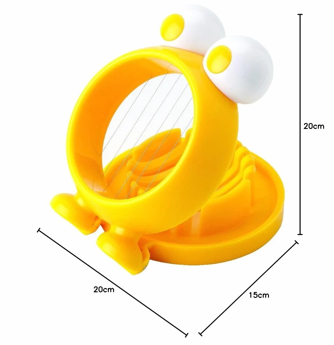 Joie Egg Watcher krajalnica do jajek, tworzywo sztuczne, stal nierdzewna, przezroczysta, 15 x 10 x 8 cm