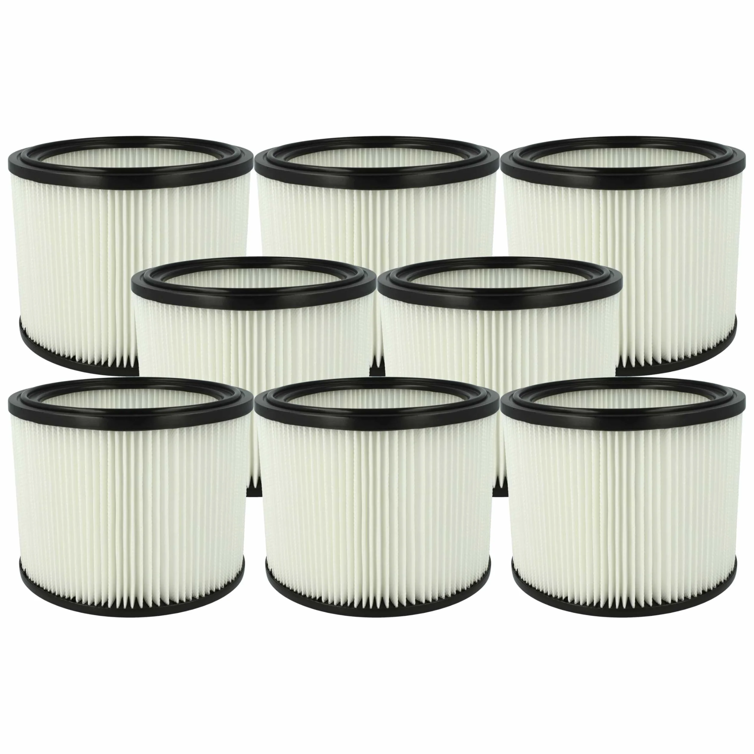 vhbw 8 x element filtrujący kompatybilny z odkurzaczem Alto Turbo XL 25 na mokro/sucho