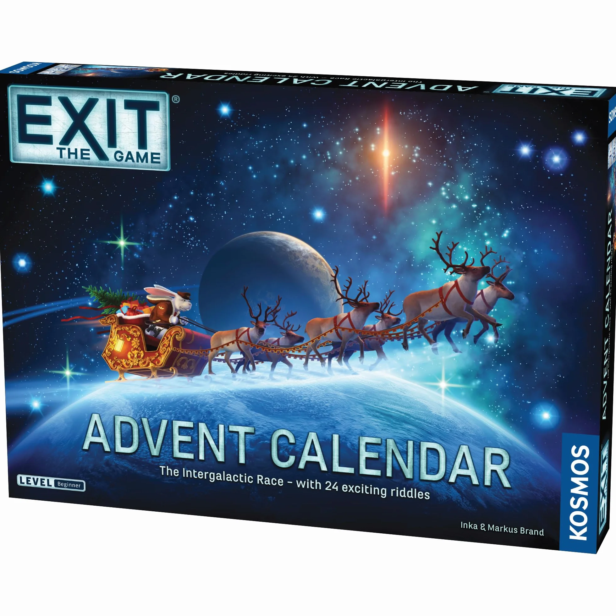 EXIT : Gra - Kalendarz adwentowy - wyścig międzygalaktyczny | Holiday Escape Room | 24 dni zgadywania | Christmas Traditon | Gra kosmiczna