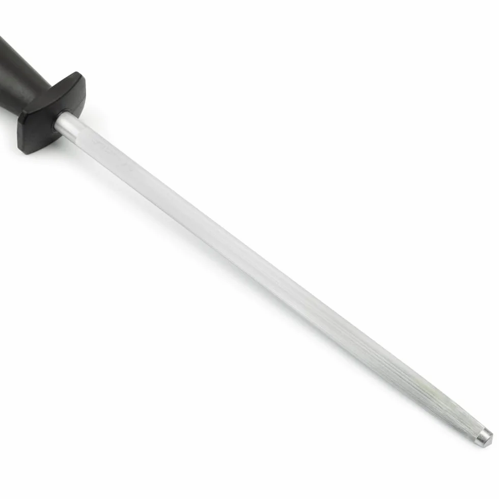 Arcos 278138 stalowa ostrzałka, uchwyt z tworzywa sztucznego, stal, czarna, 230 mm