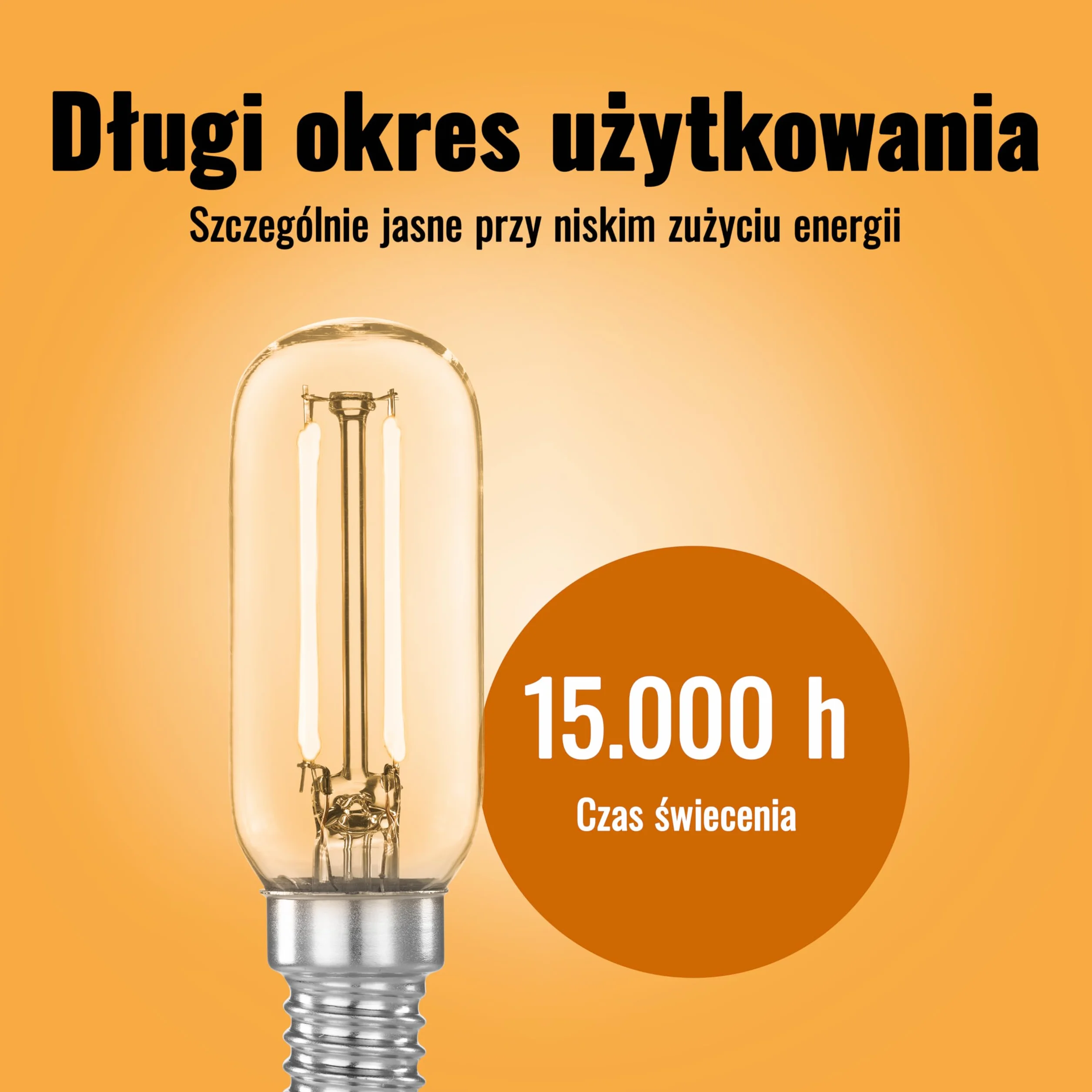 Poppstar żarówki LED do okapów, pochłaniaczy, wyciągów kuchennych (E14, 4W, 440 lm (40W), 2700K ciepła biel), 2 sztuki