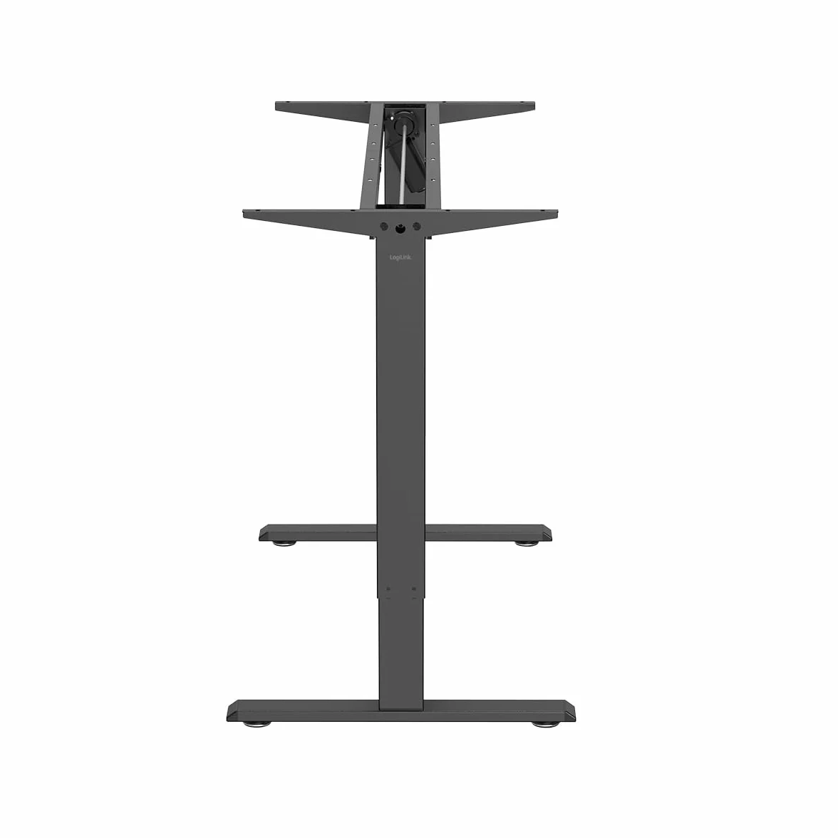 Elektryczna rama biurkowa z regulacją wysokości 1 silnik 700-1120 mm czarna
