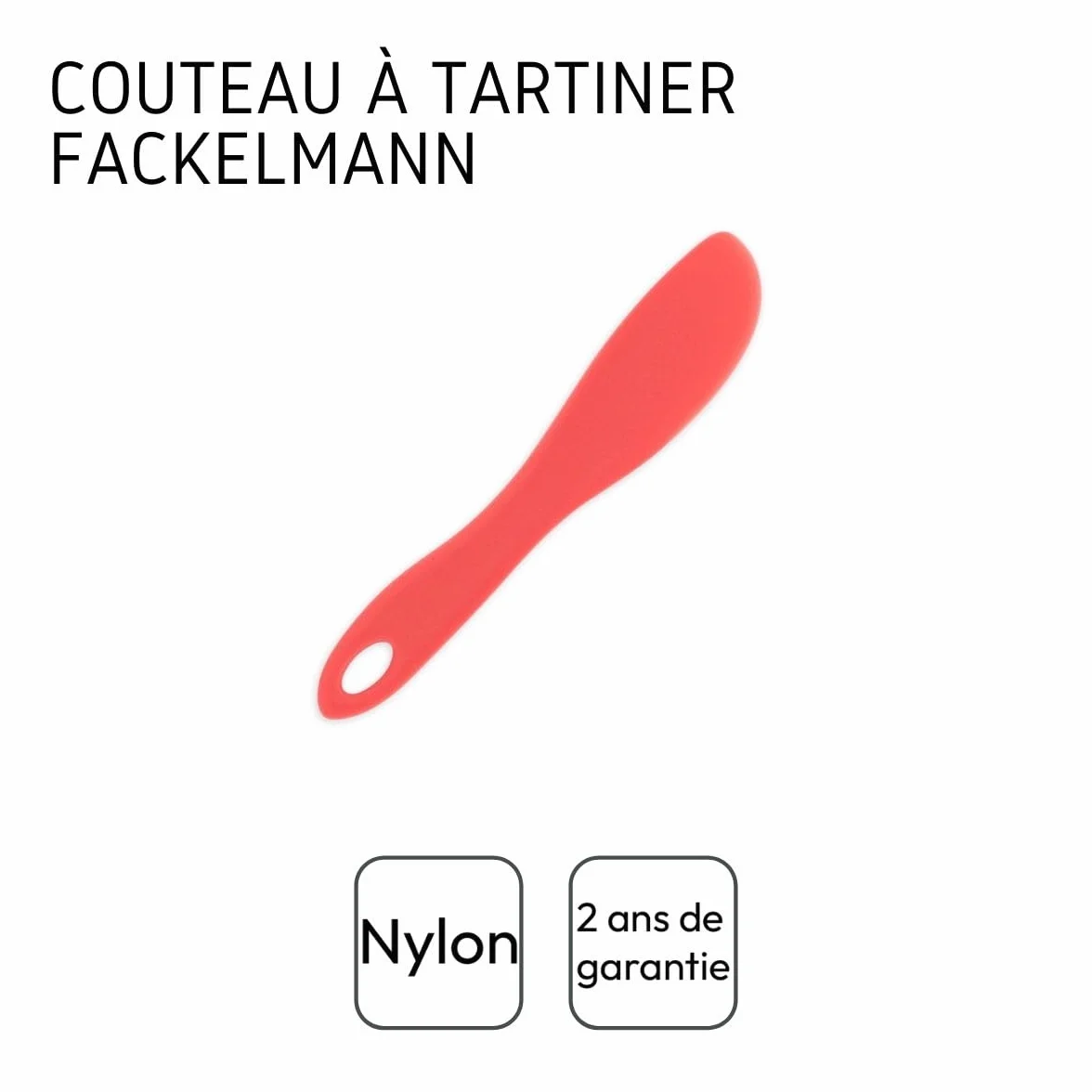 Fackelmann, nylon, czerwony, 22,6 x 8 x 5 cm
