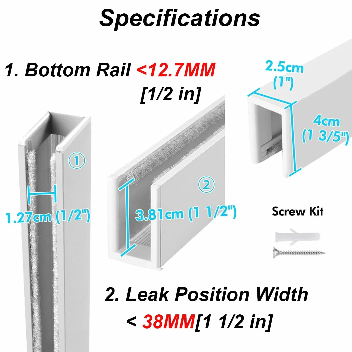 Zaciemniające żaluzje aluminiowe, paski blokujące światło, regulowane osłony okienne, blokery szczelin do sypialni/hotelu (czarne, 160 cm długości)
