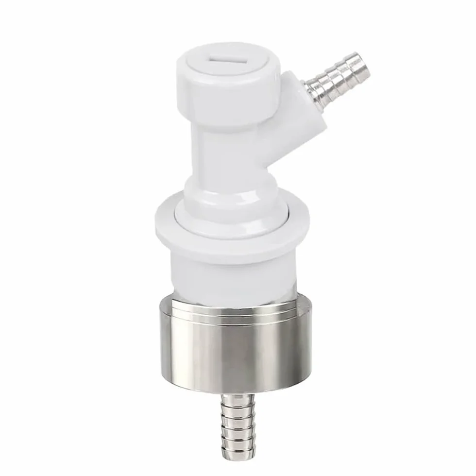 1 szt. nasadka do nagazowywania Homebrew Carbonation Cap i zestaw rozłączny z blokadą kulową Barb Ball Lock 5/16" – idealny do napojów gazowanych, piwa, soków i innych(Cap+gas barb)