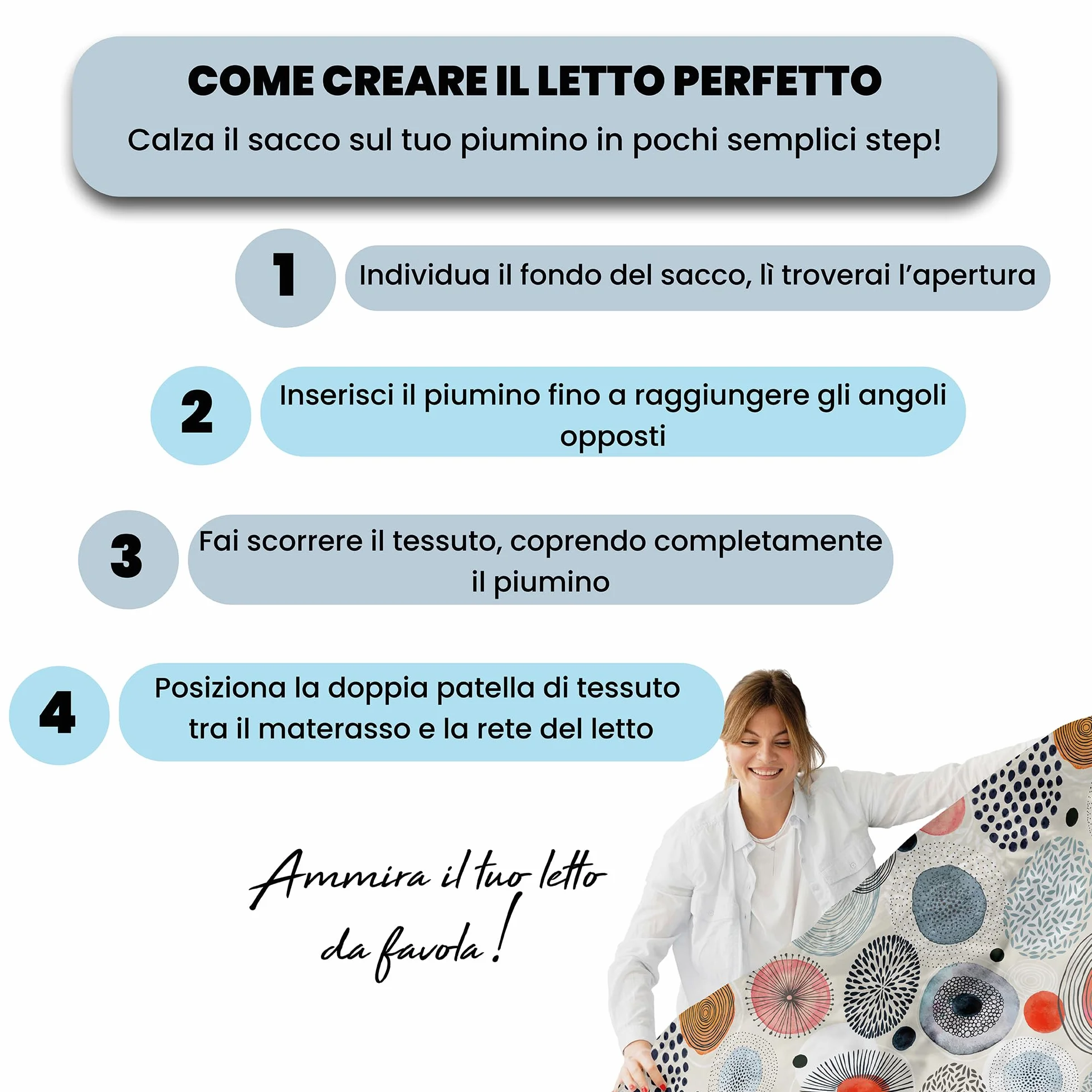 Sogni e Capricci poszwa na kołdrę Made in Italy pojedyncza