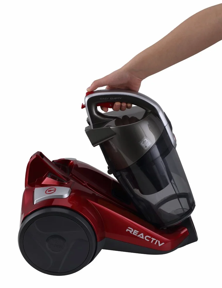 Hoover RC81 RC25 odkurzacz, 2 litry, szary, metaliczny, czerwony
