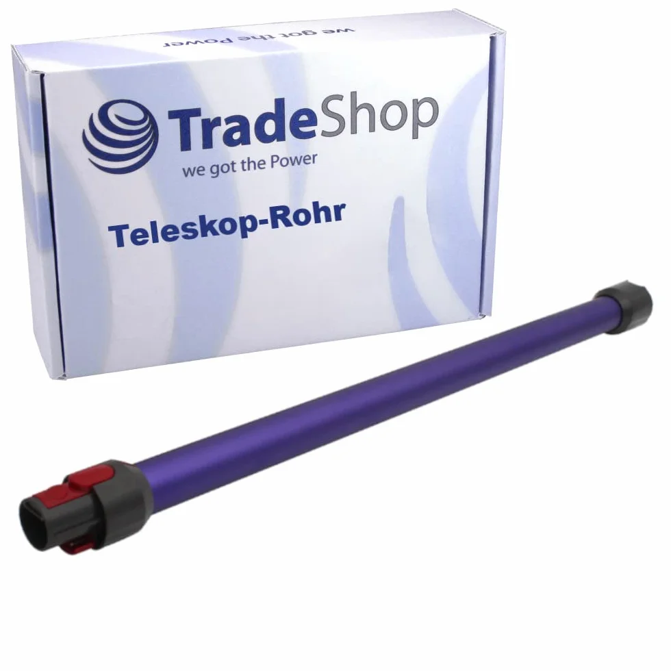 Rura teleskopowa do odkurzacza Dyson V7 V8 V10 V11 74 cm część zamienna liliowy