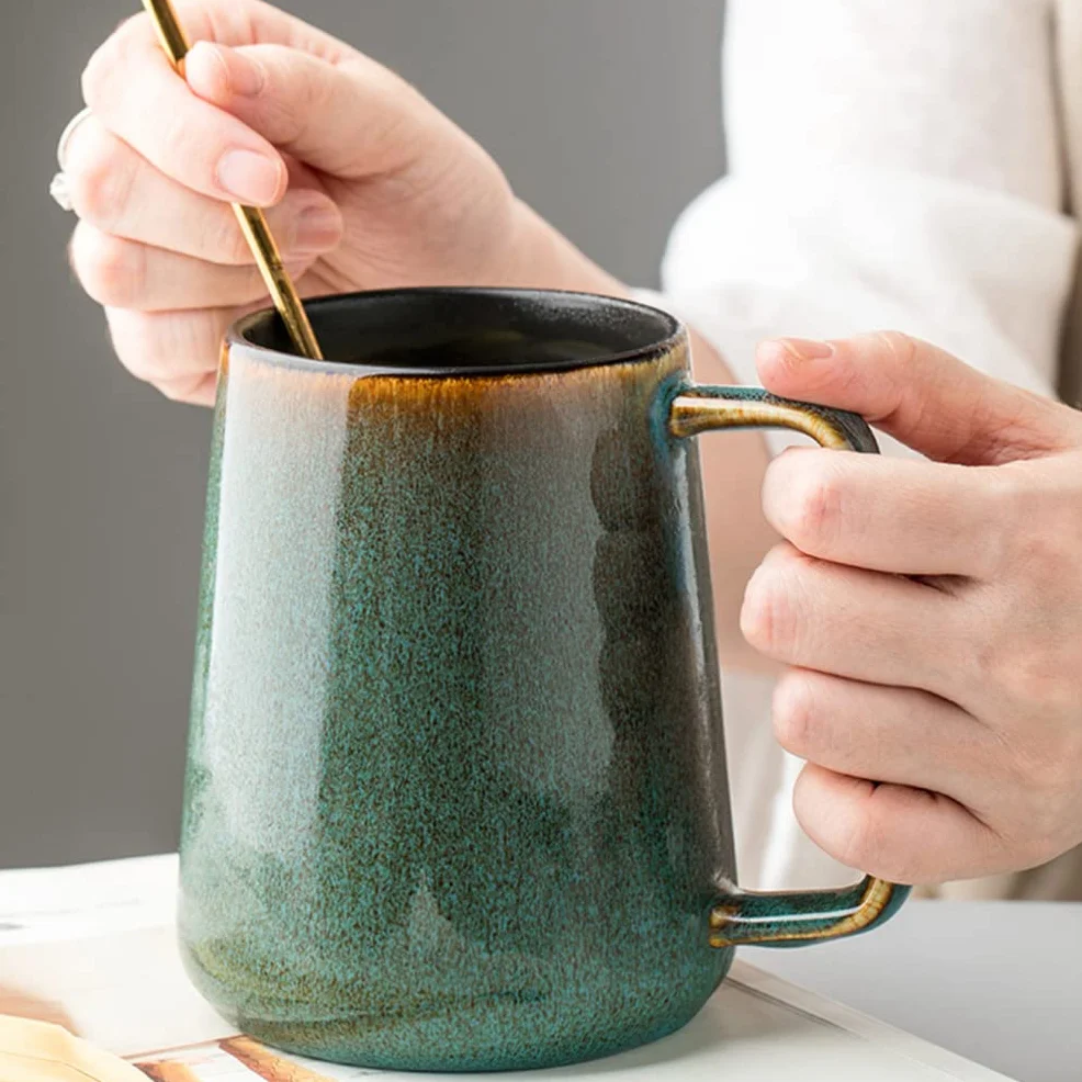 Uchwyt do zupy, miska na zupę, uroczy pomidor z pokrywką i uchwytem, ​​ceramiczny kubek śniadaniowy na płatki zbożowe, kawę, mleko owsiane, owoce, przekąski