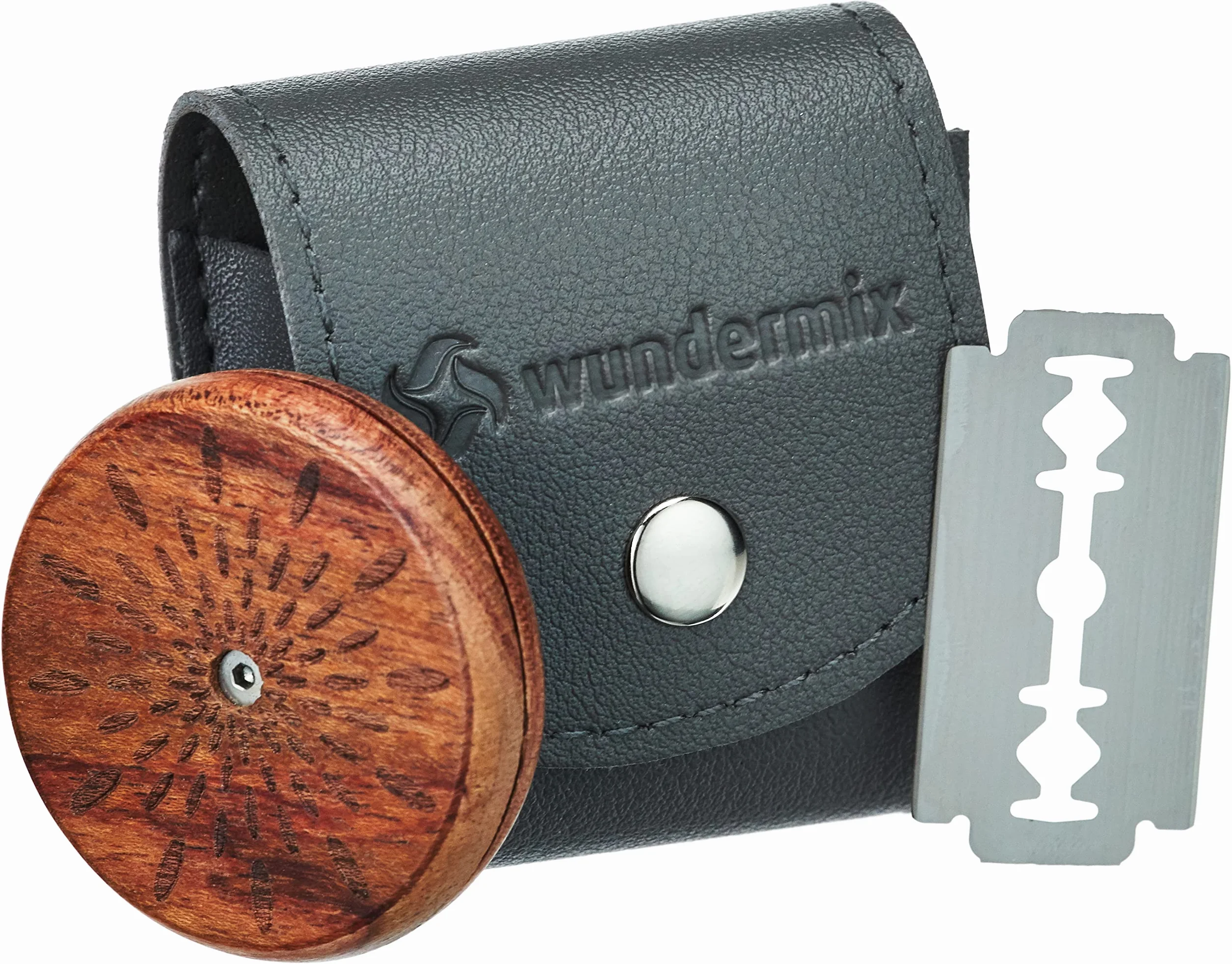 Wundermix - WunderStyler® Compact, nóż piekarski do chleba z ostrzem do golenia, nóż do ciasta z drewna, nóż do cięcia.