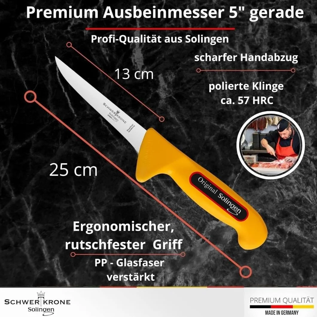 Schwertkrone Zestaw noży rzeźniczych - Made in Germany, nóż rzeźniczy