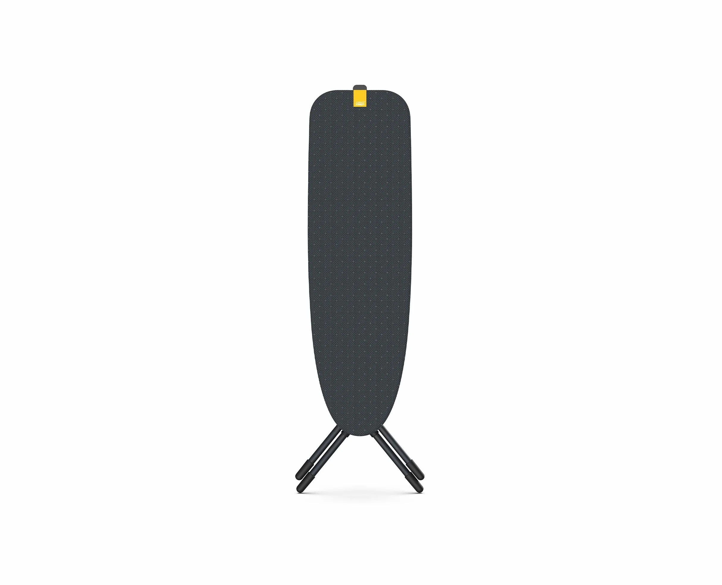 Joseph Joseph Glide Plus Deska do prasowania 110 x 33 cm z regulowanymi nóżkami i zintegrowaną podstawką na żelazko parowe oraz kompatybilnym pokrowcem, zapobiegającym kapaniu, czarna/niebieska