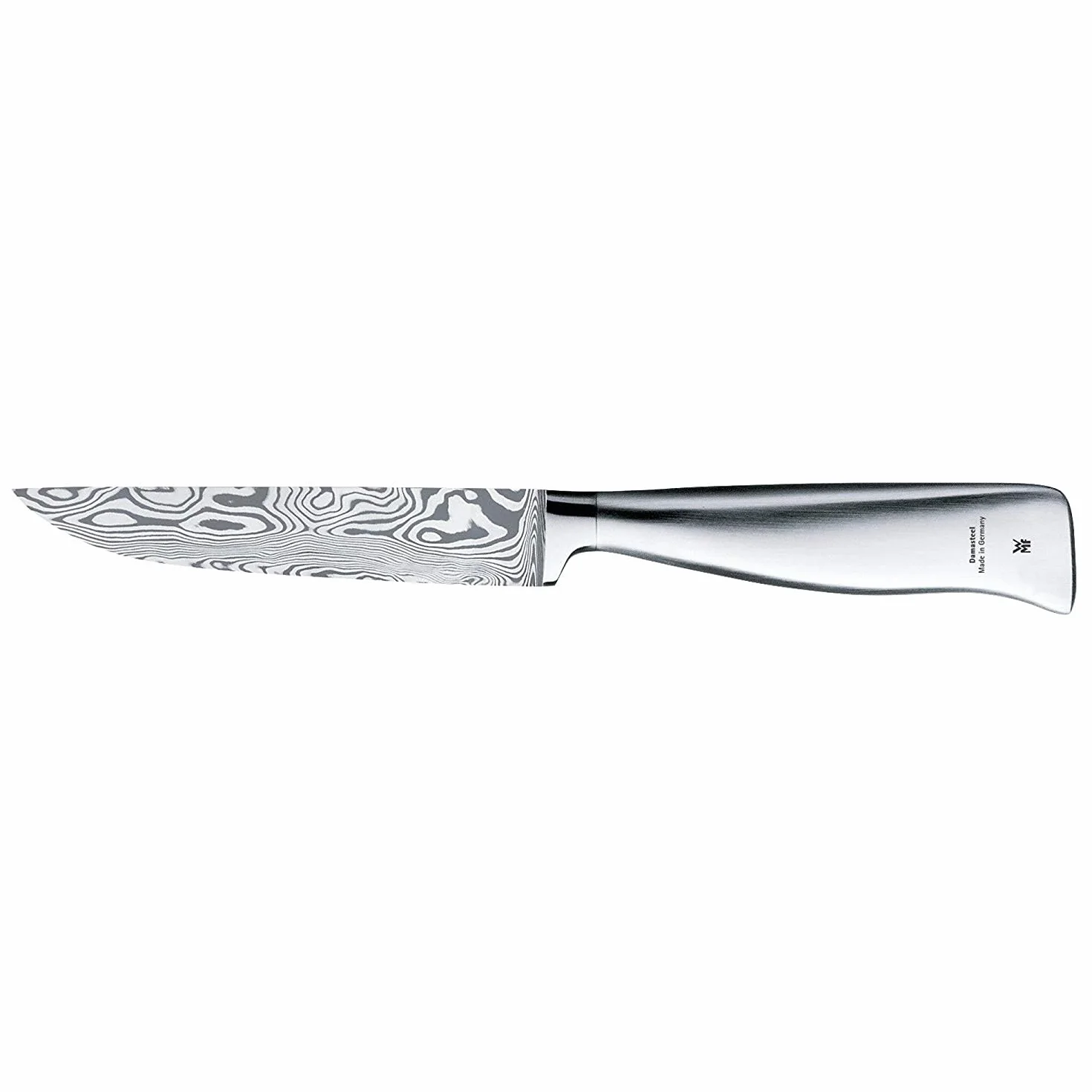 WMF Grand Gourmet nóż ze stali damasceńskiej, nóż uniwersalny 23 cm, 120-warstwowy, Performance Cut, ostrze 11 cm