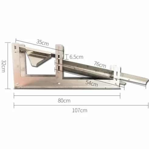 Separator Białka Żółtka Kurczaka, Maszyna Do Oddzielania Jaj Ze Stali Nierdzewnej, Wydajność 500-800 Sztuk/H, Regulowana Wysokość I Szczelina Rozdzielająca, Idealna